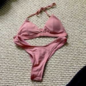 Light pink bathing suit
